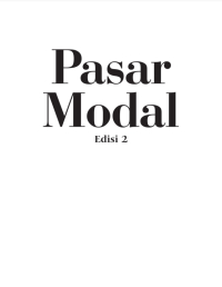 Pasar Modal