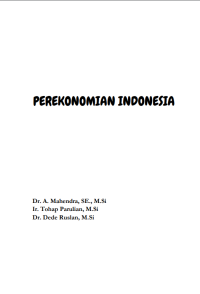 Perekonomian Indonesia