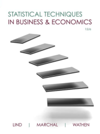 Statistical Techniques in Business & Economics